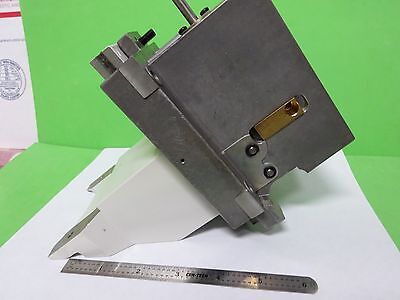 MICROSCOPE PART DMR DMRM LEICA GERMANY LARGE STAGE HOLDER BIN#8X-L-01