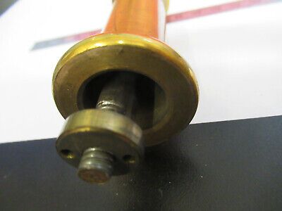 ANTIQUE BAUSCH LOMB BRASS RARE LIMB FRAME MICROSCOPE PART AS PICTURED mB7-A-26