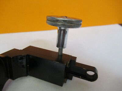 BAUSCH LOMB ANTIQUE CONDENSER HOLDER MICROSCOPE PART AS PICTURED &8Y-A-134