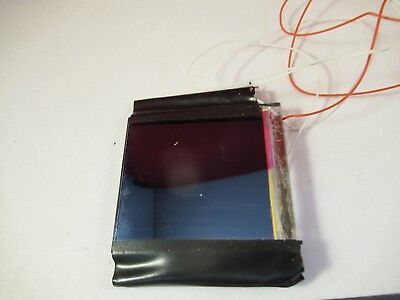 OPTICAL EXPERIMENTAL SOLAR CELL THIN FILM WEIRD OPTICS AS PICTURED &P7-FT-89