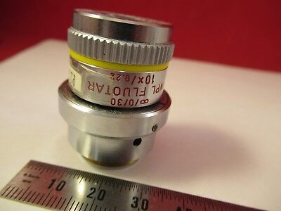 LEITZ GERMANY DIC OBJECTIVE LENS 10X 559254 553459 MICROSCOPE OPTICS &39-A-38