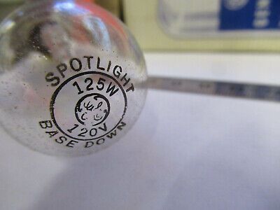 GE GENERAL ELECTRIC SPOTLIGHT 125 T10F 120V LAMP BULB AS PICTURED #82-A-30