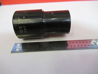 AO AMERICAN OPTICS CAT 176 10X WF EYEPIECE MICROSCOPE PART AS PICTURED &B6-A-39