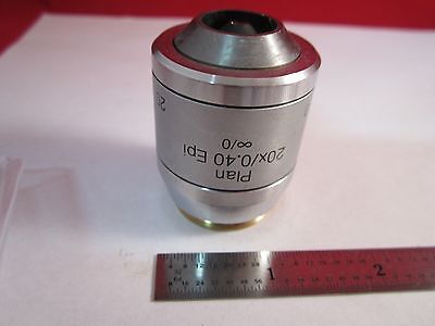 MICROSCOPE OBJECTIVE REICHERT AUSTRIA 20X POLYCON EPI INFINITY OPTICS BN#11-DT-B