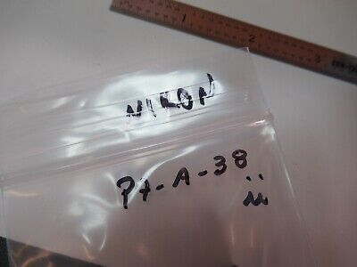 OPTICAL NIKON JAPAN GLASS PRISM OPTICS MICROSCOPE PART AS PICTURED &P7-A-38