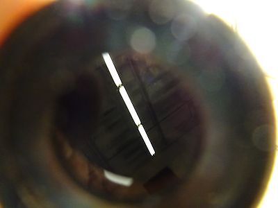 MICROSCOPE PART DARK FILTER OPTICS AS IS BIN#M4-95