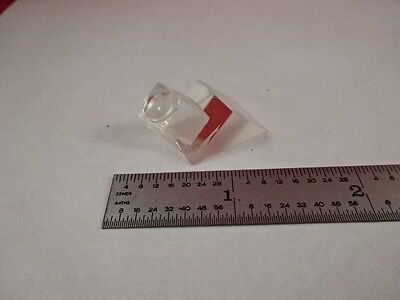 OPTICAL PRISM + LENS ASSEMBLY [chip on edge] LASER OPTICS AS IS #U2-C-87