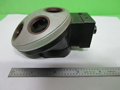 MICROSCOPE PART LEITZ GERMANY NOSEPIECE AS IS BIN#64-21-A