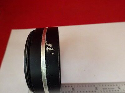 MICROSCOPE PART STEREO LENS 0.75X OPTICS AS IS #AM-10