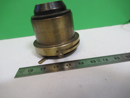 ANTIQUE BRASS CONDENSER ASSEMBLY UK WATSON  MICROSCOPE PART AS PICTURED &R2-B-43