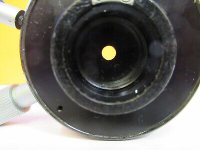 LEITZ GERMANY SM-LUX CONDENSER + IRIS MICROSCOPE PART AS PICTURED &W3-B-80