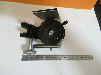 ANTIQUE BAUSCH LOMB CONDENSER  +IRIS OPTICS MICROSCOPE PART AS PICTURED P6-A-184