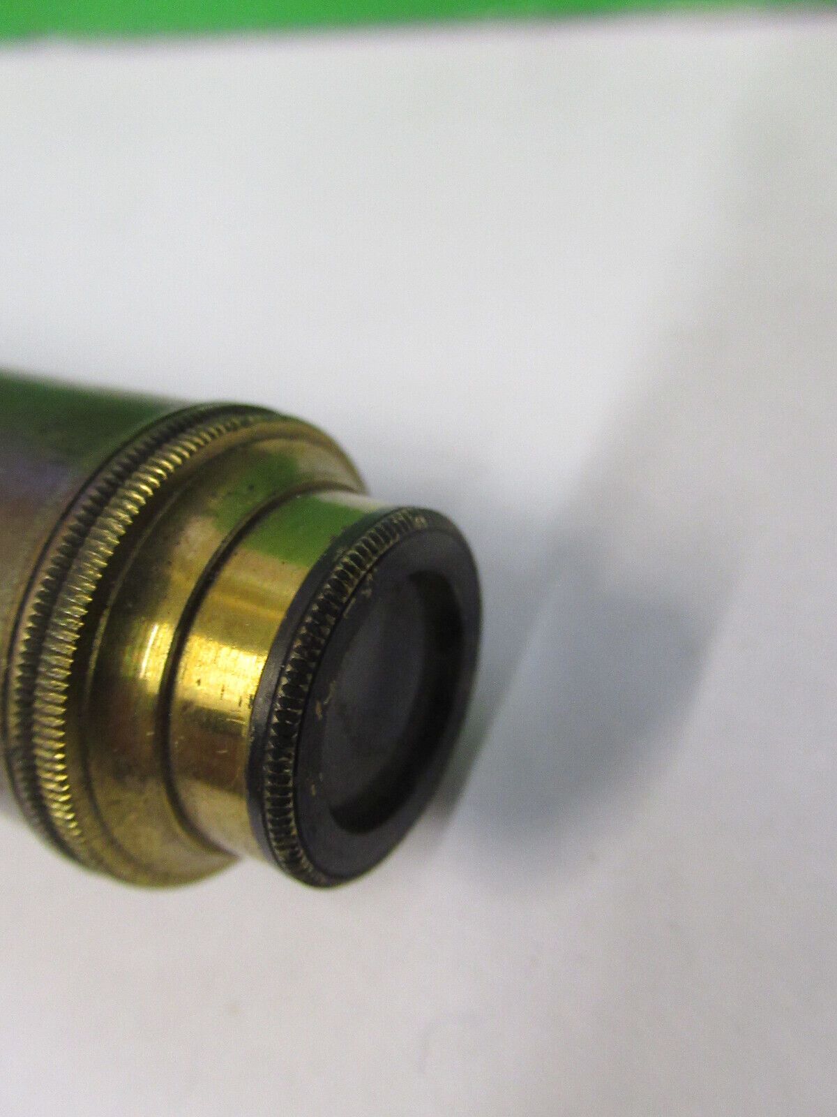 ANTIQUE BRASS TUBUS UNKNOWN RARE COLLIMATOR SCOPE PART AS PICTURED &Z4-B-85