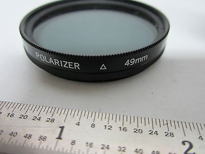 MICROSCOPE FILTER PROMASTER POLARIZER OPTICS BIN#F3-32