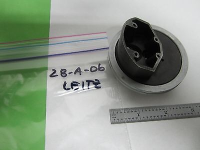 MICROSCOPE PART NOSEPIECE LEITZ GERMANY MAKER AS IS BIN#28-A-06