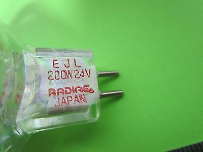 LAMP RADIAC GE 24V 200W EJL OLYMPUS MICROSCOPE BIN#38