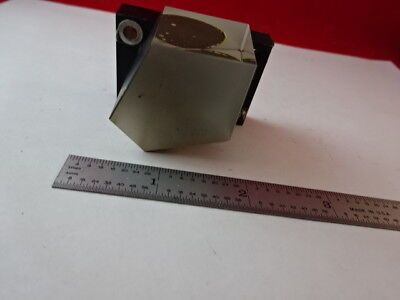 MICROSCOPE PART ZEISS GERMANY PENTA PRISM GLASS MOUNTED OPTICS AS IS #88-45