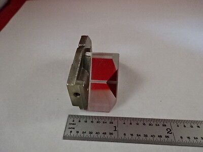 FOR PARTS MICROSCOPE MOUNTED PRISM OPTICS AS IS T2-B-19