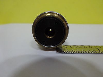 MICROSCOPE PART OBJECTIVE REICHERT PLAN ACHRO IRIS DIAPHRAGM 50X OPTICS BN#W6-09