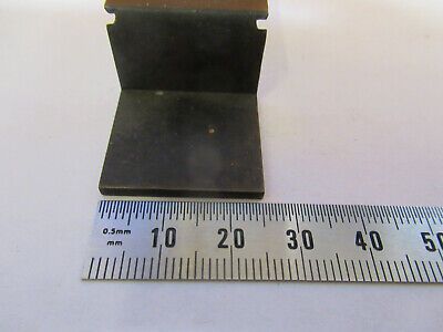 ANTIQUE BAUSCH LOMB BRASS STAGE MICROSCOPE PART AS PICTURED #P3-A-41