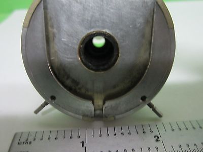 MICROSCOPE PART OBJECTIVE 58X MOUNTED OPTICS AS IS BIN#V1-05