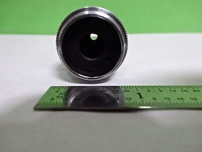 MICROSCOPE PART OBJECTIVE LEITZ WETZLAR GERMANY 100X OPTICS AS IS B#4-DT-A-3