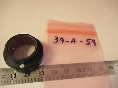 OPTICAL MOUNTED RETICLE MICROMETER MICROSCOPE PART AS PICTURED &39-A-59