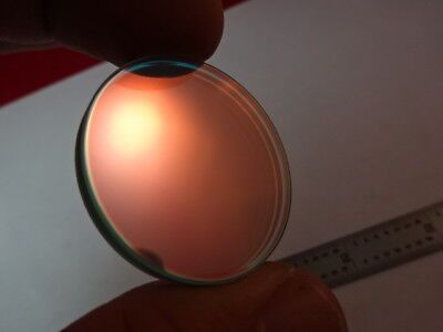 OPTICAL GLASS FILTER LENS WINDOW MIL SPEC LASER OPTICS AS IS #54-A-07