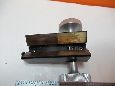 BAUSCH LOMB MICROMETER STAGE KNOBS POL MICROSCOPE PART AS PICTURED &17-B-13