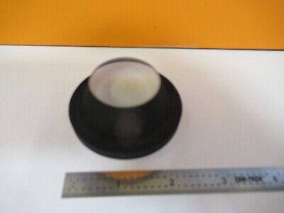 LARGE HIGHLY CONVEX OPTICAL LENS RARE OPTICS MIL SPEC AS PICTURED &8M-A-58