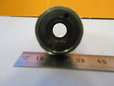 BAUSCH LOMB 3.5X OBJECTIVE LENS MICROSCOPE PART OPTICS AS PICTURED P6-A-108