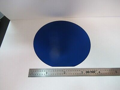 VERY NICE SAPPHIRE WAFER SINGLE CRYSTAL PLATINUM COATED AS PICTURED &7B-B-152