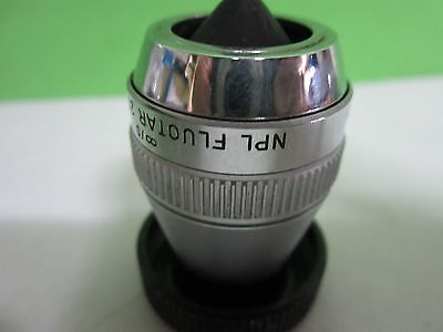 MICROSCOPE PART OBJECTIVE LEITZ NPL 20X DF INFINITY ERGOLUX OPTICS AS IS S9-38