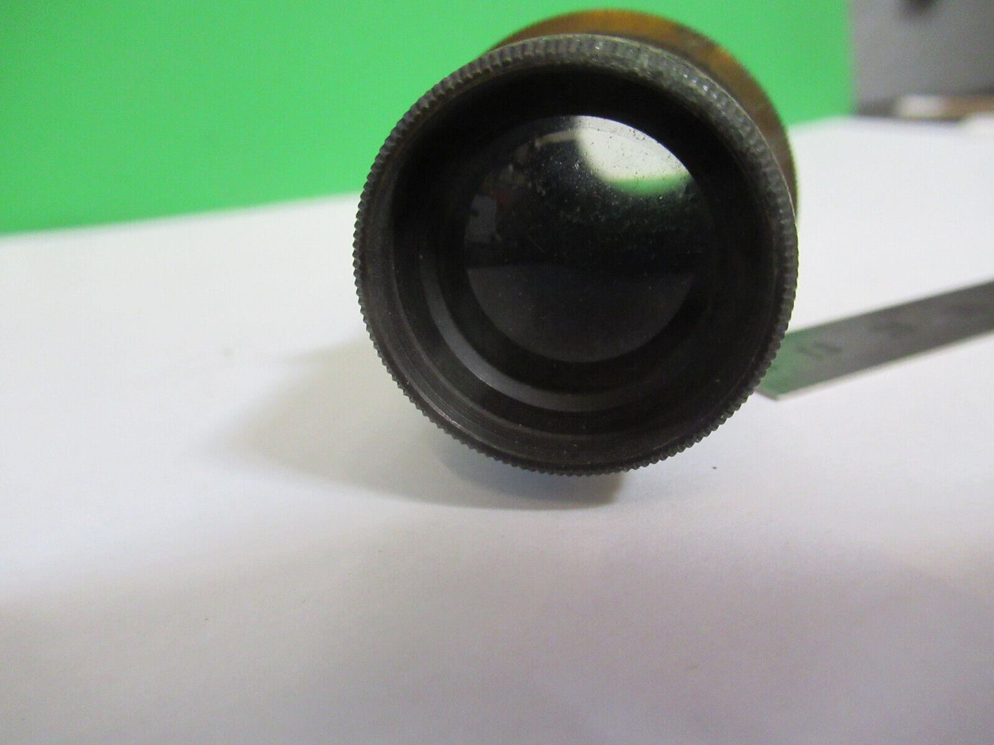 ANTIQUE BRASS BAUSCH LOMB USA EYEPIECE MICROSCOPE PART AS PICTURED P2-B-31