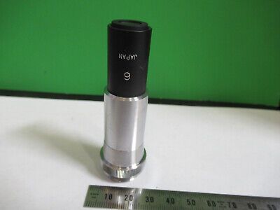 EPOI JAPAN LWD 6X OBJECTIVE LENS OPTICS MICROSCOPE PART AS PICTURED &R9-A-29