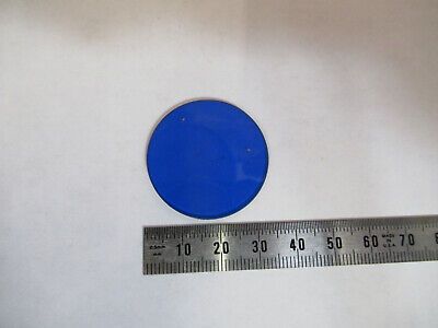 BAUSCH LOMB BLUE FILTER GLASS ILLUMINATOR MICROSCOPE PART AS PICTURED &8Y-A-97