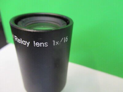 NIKON JAPAN TV RELAY EYEPIECE 1X/16 LENS MICROSCOPE PART AS PICTURED &Q9-A-96