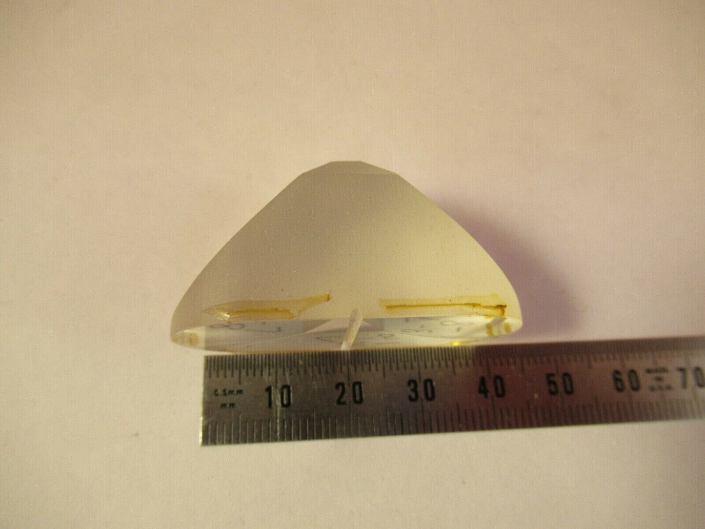 OPTICAL GLASS PRISM OPTICS AS PICTURED &P7-FT-67