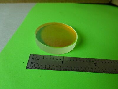 OPTICAL COATED FLAT GLASS LENS PART OPTICS #84-A-06