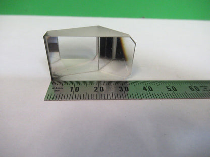 BAUSCH LOMB GLASS PRISM OPTICS MICROSCOPE PART AS PICTURED #R7-B-68