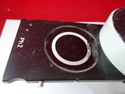 MICROSCOPE PART ZEISS GERMANY IM405 FILTER 465224 DARK PHASE OPTICS AS IS #88-44