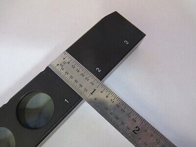 ZEISS AXIOTRON GERMANY LONG SLIDE FILTER MICROSCOPE PART AS PICTURED &19-B-02