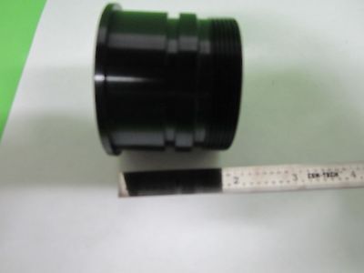 MICROSCOPE PART LARGE LENS FOCUSING OPTICS AS IS BIN#V2-24