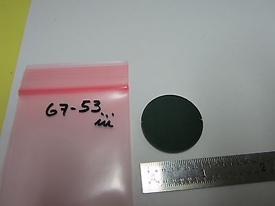 OPTICAL POLARIZER GLASS MICROSCOPE SPARE FILTER OPTICS AS IS BIN#G7-53