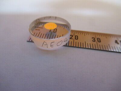 OPTICAL HP HEWLETT PACKARD SILICA COATED LENS LASER OPTICS AS PICTURED R5-A-66