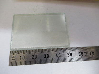 OPTICAL GROUND GLASS PLATE OPTICS AS PIC a5-b-15