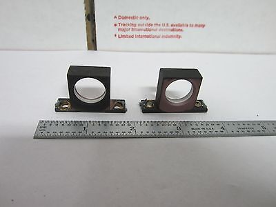 LOT 2 EA LENS ASSEMBLY OPTICAL ZEISS GERMANY PART MICROSCOPE OPTICS BIN#K3-17