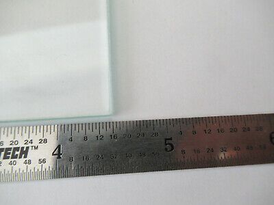 GLASS PLATE STAGE MICROSCOPE PART AS PICTURED #F2-A-24