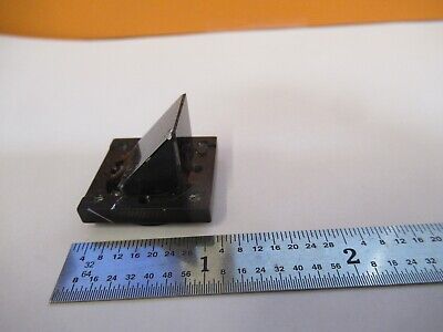 OPTICAL MOUNTED PRISM MICROSCOPE PART OPTICS AS PICTURED &50-A-62