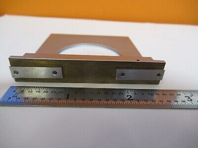 ZEISS GERMANY STAGE PIECE PLATE MICROSCOPE PART AS PICTURED &8C-A-96